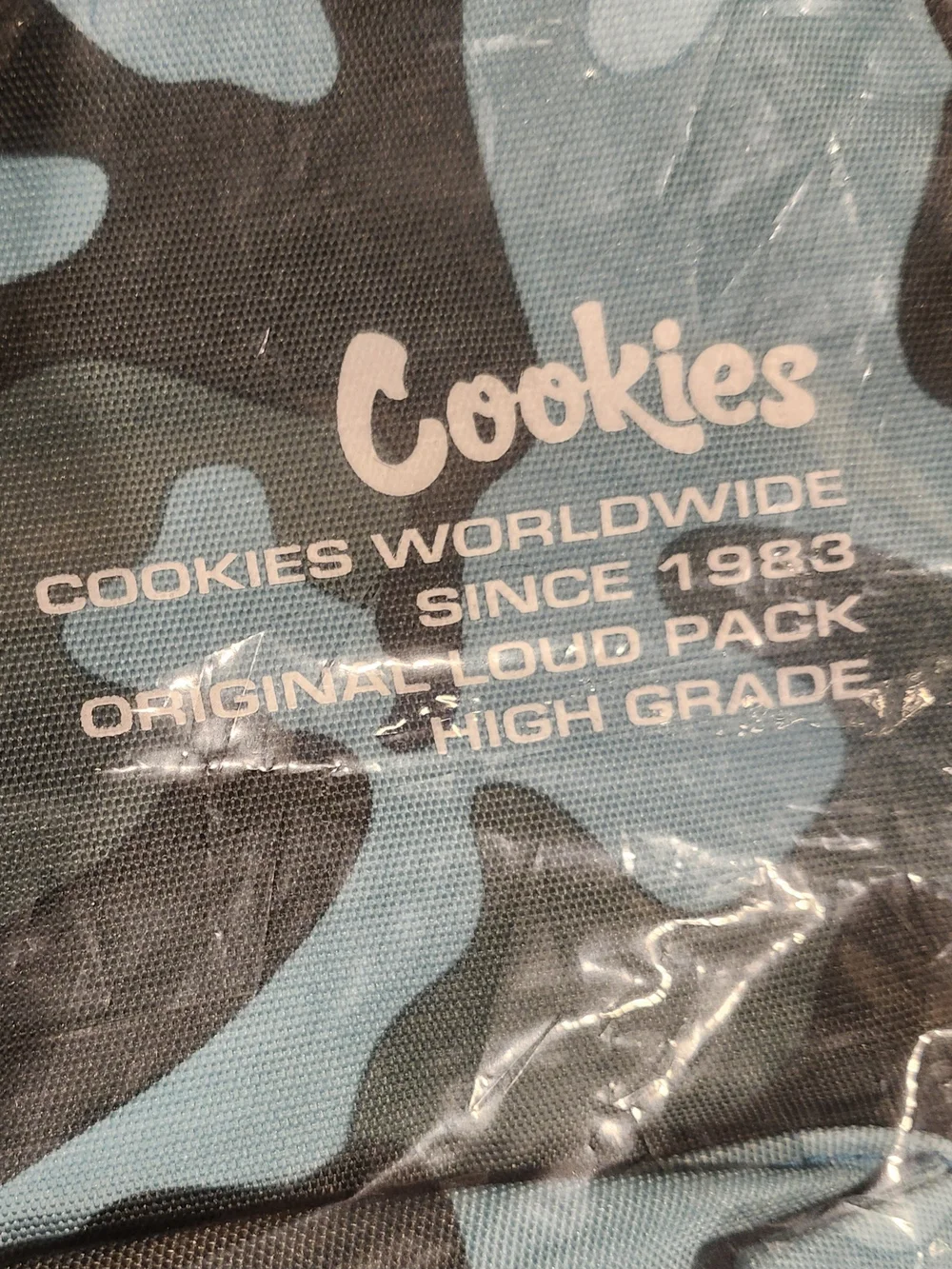 NEW Cookies Off The Grid Smell Proof Backpack in Mint/teal Camo